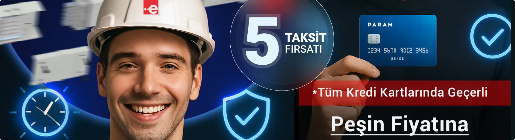 elektrikticaret.com Kredi Kartı Taksit Kampanyası