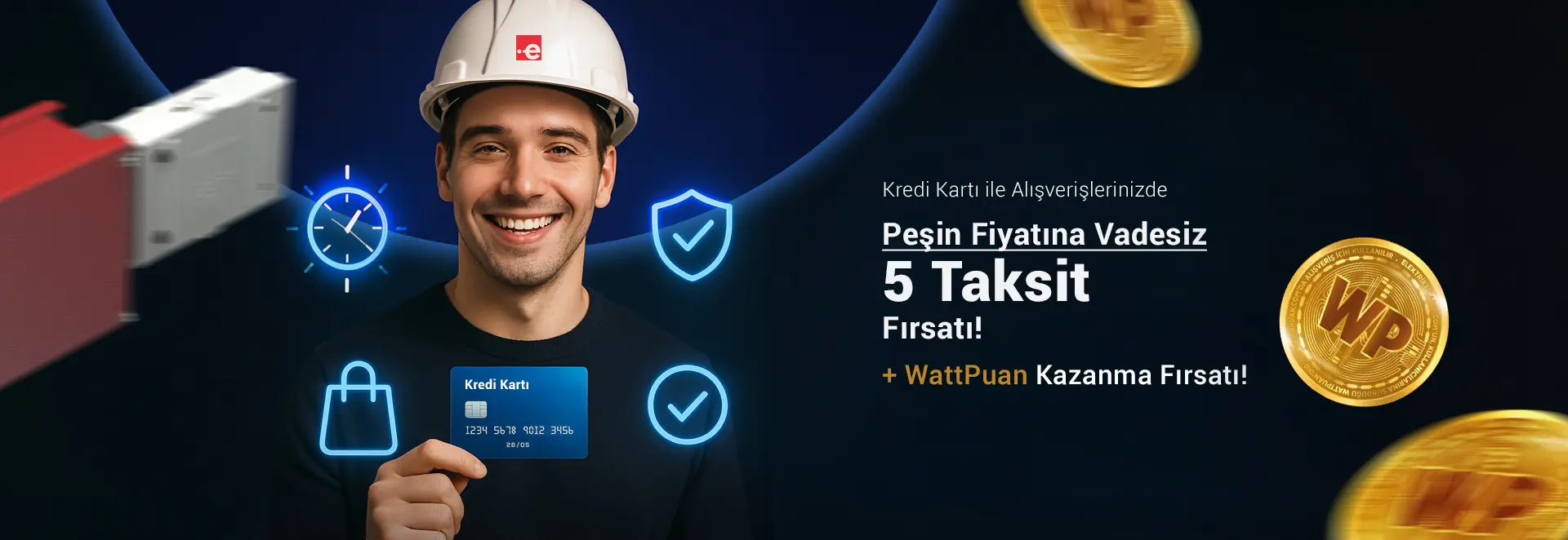 elektrikticaret.com Kredi Kartı Taksit Kampanyası